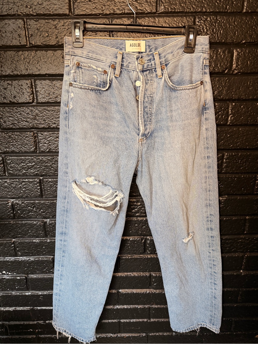 Agolde 90’s Straight Jeans | Size 25 (0-2) - Picture 2 of 4